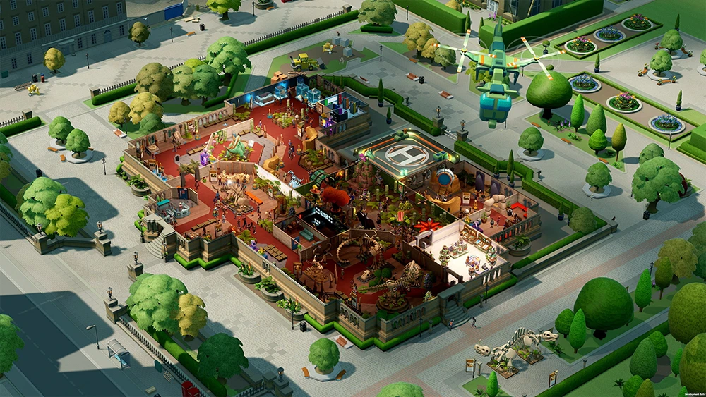 2025年三月遊戲推薦-「雙點博物館」Two Point Museum