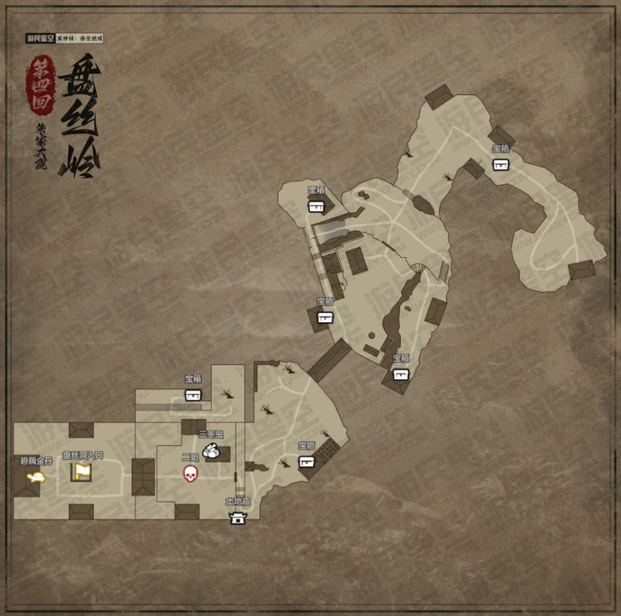 《黑神話:悟空/Black Myth: Wukong》第四回-盤絲嶺-朱家大院全地圖解析