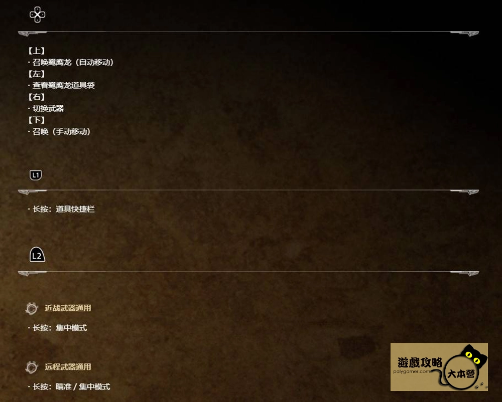 《怪物獵人/魔物獵人 荒野》PS5按鍵操作必備攻略-拔刀狀態下的操作Monster Hunter Wilds