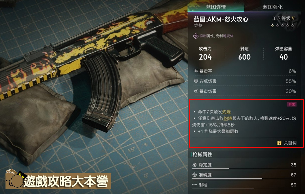 《七日世界/Once Human》武器特效-灼燒(AKM-怒火攻心,獵槍-雙倍怒火)