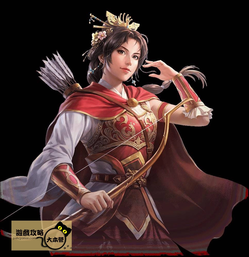 探索三國傳奇:全方位解讀《三國志8:重製版》中的16個武將角色-武將圖鑑:孫尚香