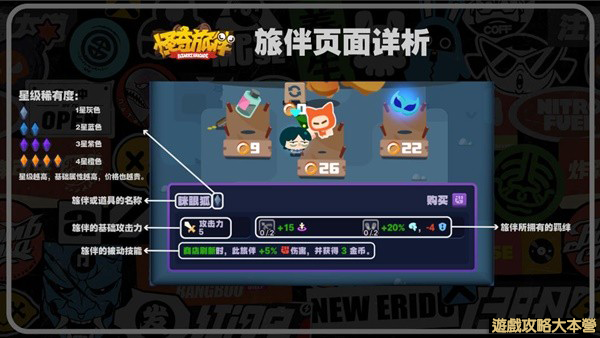《絕區零》怪奇旅伴模式攻略Zenless Zone Zero-旅伴物品頁面