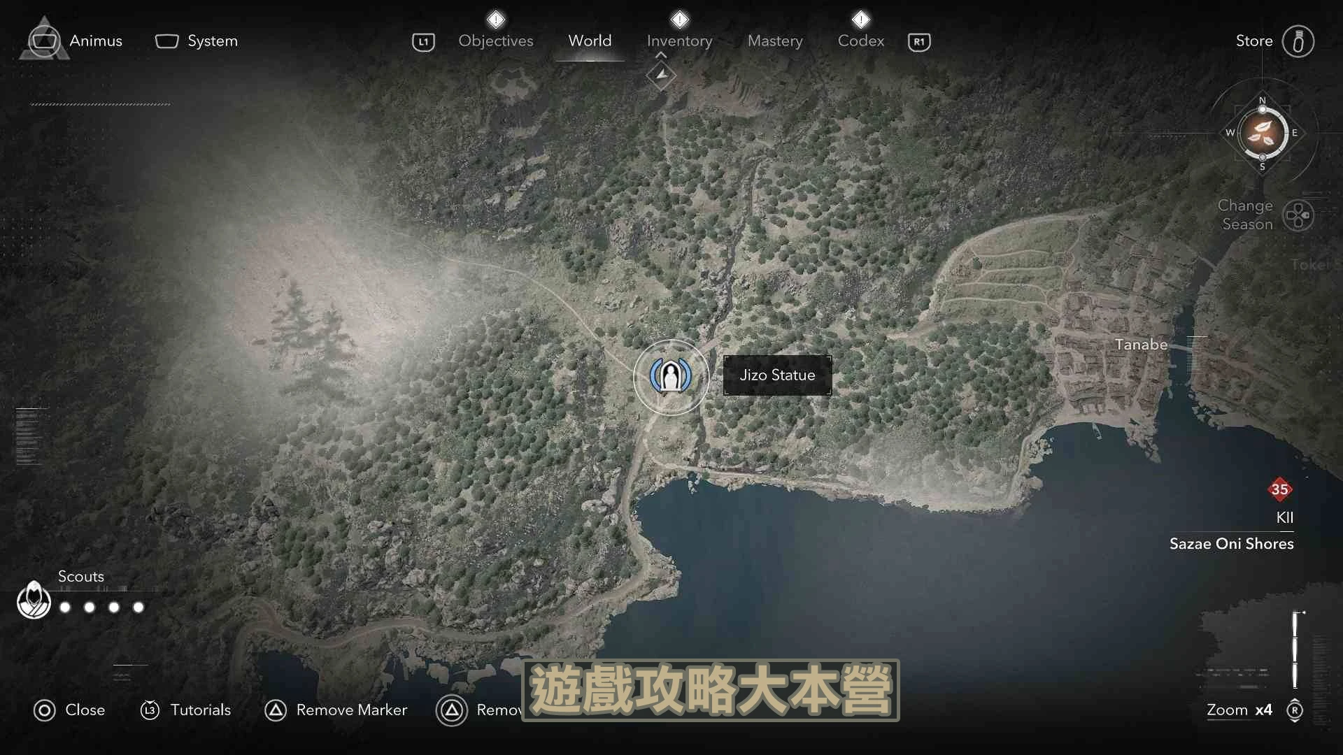 《刺客教條：暗影者》本攻略將詳細整理 和泉攝津、山城、近江、伊賀、大和、紀伊、播磨、丹波、若狹 等地區的 全地藏菩薩像位置，並提供詳細點位地圖，幫助玩家輕鬆找到所有地藏像，順利達成完整收集目標！