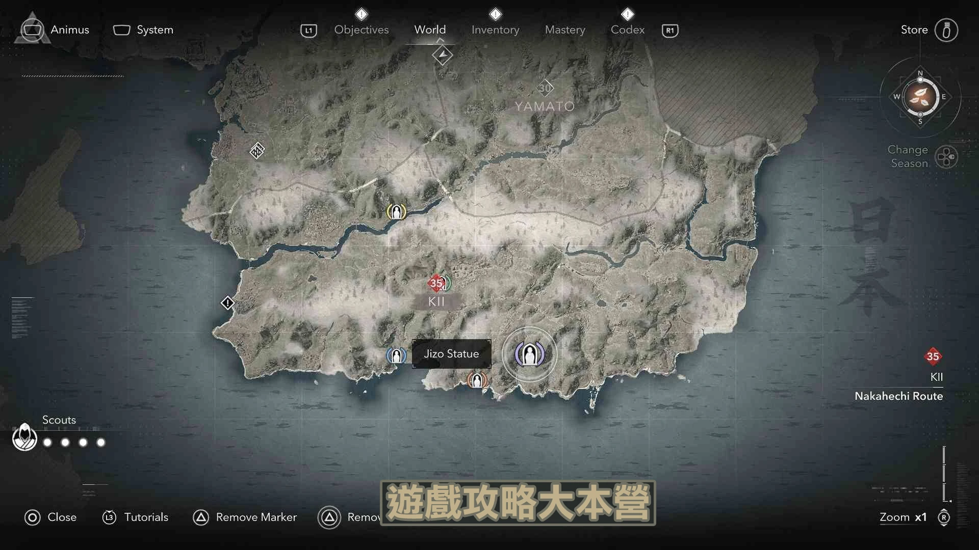 《刺客教條：暗影者》本攻略將詳細整理 和泉攝津、山城、近江、伊賀、大和、紀伊、播磨、丹波、若狹 等地區的 全地藏菩薩像位置，並提供詳細點位地圖，幫助玩家輕鬆找到所有地藏像，順利達成完整收集目標！