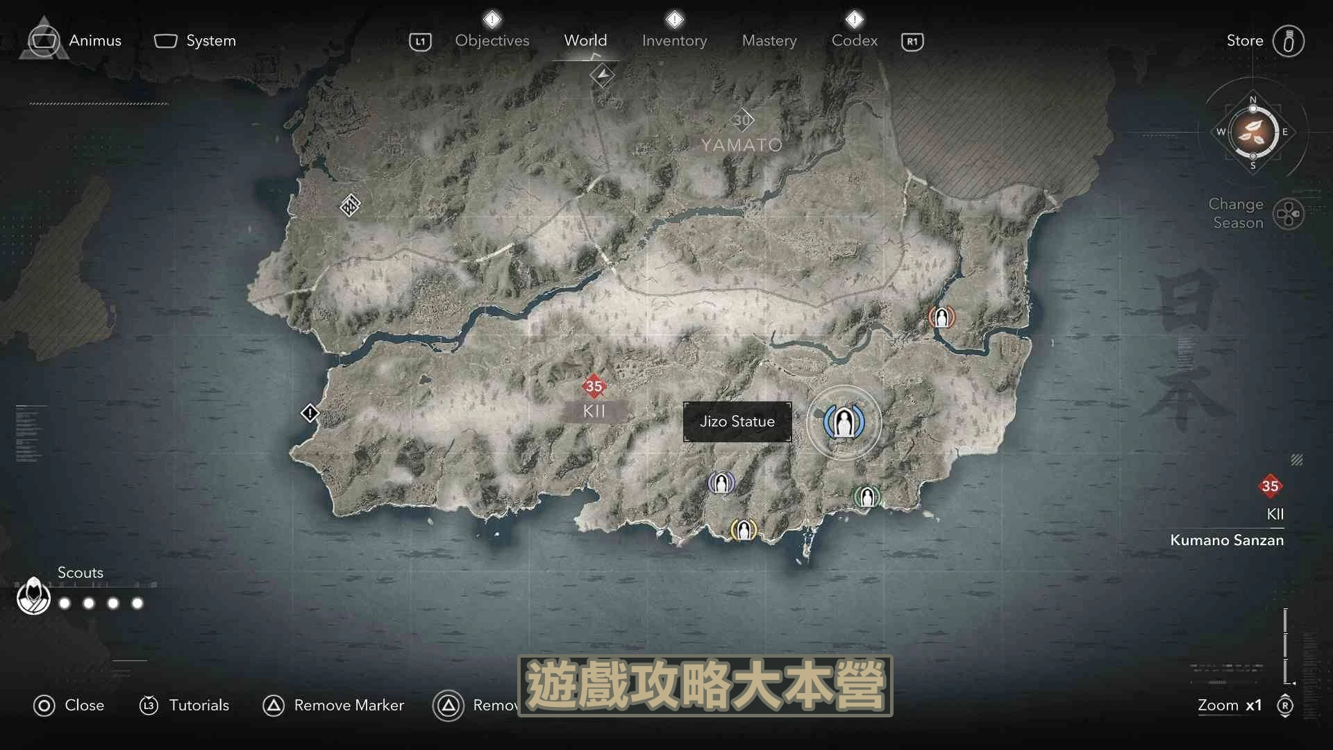 《刺客教條：暗影者》本攻略將詳細整理 和泉攝津、山城、近江、伊賀、大和、紀伊、播磨、丹波、若狹 等地區的 全地藏菩薩像位置，並提供詳細點位地圖，幫助玩家輕鬆找到所有地藏像，順利達成完整收集目標！