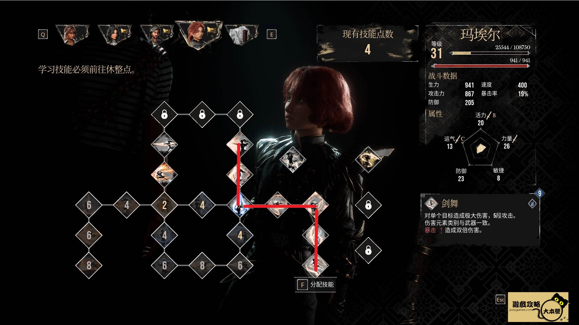《光與影:33號遠征隊》光與影33號遠征隊角色攻略