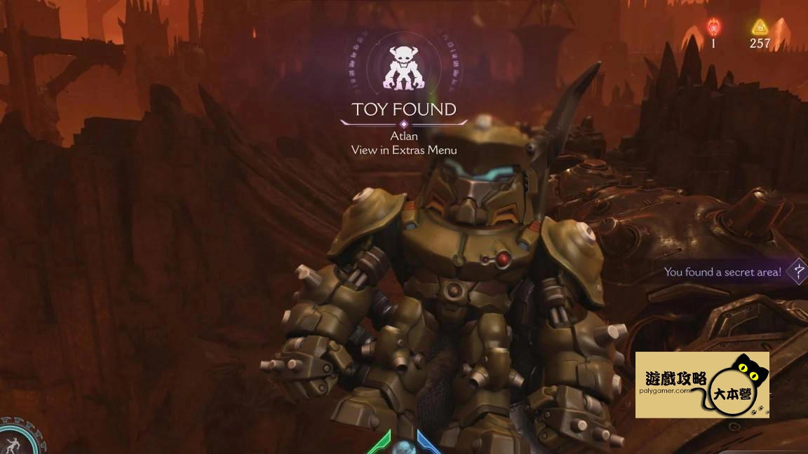 《毀滅戰士：黑暗時代》DOOM: The Dark Ages全24個惡魔玩具位置揭曉！收集全玩具，解鎖「玩具收藏家」成就！